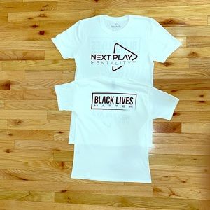 NEXT PLAY MENTALITY ™️ TEE SHIRTS